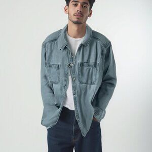 BDG Denim Button-Up Shirt S